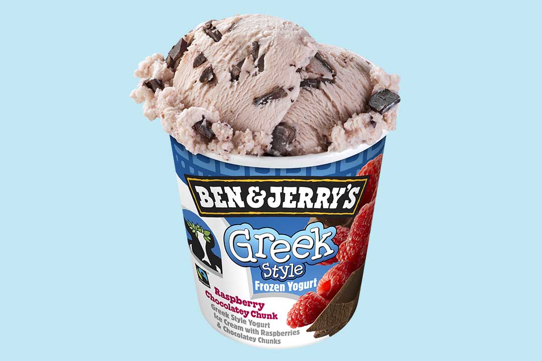 A pint of Greek Yogurt Ice Cream